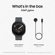 Samsung Galaxy Watch9 Graphite,44mm,Bluetooth, Slimness,Comfort fit,Signature Cushion Design,Personalized Sleep Experience, Health Coaching, 2 Years Extended Warranty 