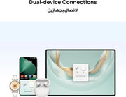 HUAWEI FreeClip 2 Open-Ear Clip-On Earbuds, Airy C-bridge design, Lightweight, 38H Battery, Fast Charge, Dual Driver, IP57 Waterproof & dust proof, Touch & Head-motion control, iOS & Android, Black