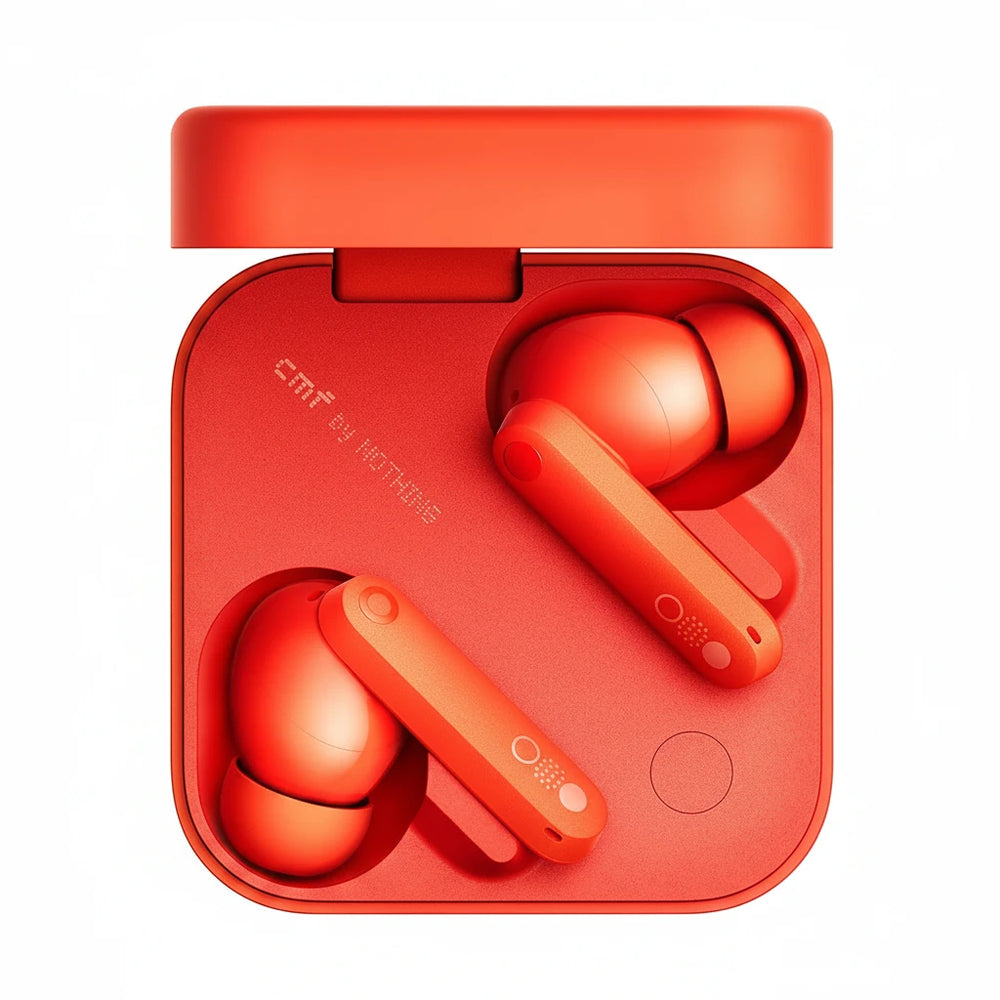 CMF Buds Pro 2 Wireless Earbuds with Smart Dial, 50dB Hybrid Noise Cancelling Earbuds Wireless Bluetooth 5.3, 11mm Bass with LDAC, 6 Hi-Res Audio Mics, 43H Playtime, Fast Charging Case, Orange