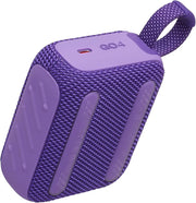 JBL GO 4 Ultra-Portable Bluetooth Speaker with Auracast, 15-Hour Playtime, and Sleek Design - Purple