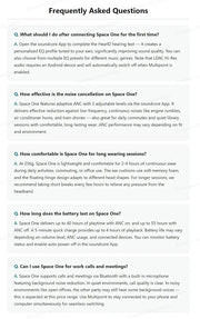 soundcore by Anker, Space One, Adaptive Active Noise Cancelling Headphones, 2X Stronger Human Voice Reduction, 40H ANC Playtime, App Control, LDAC Hi-Res Wireless Audio, Comfortable Fit, Bluetooth 5.3