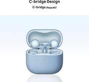 HUAWEI FreeClip 2 Open-Ear Clip-On Earbuds, Airy C-bridge design, Lightweight, 38H Battery, Fast Charge, Dual Driver, IP57 Waterproof & dust proof, Touch & Head-motion control, iOS & Android, Black