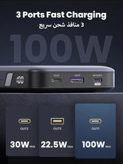 UGREEN Power Bank 20000mAh 100W Laptop Fast Charging Portable Charger