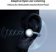 HUAWEI FreeClip 2 Open-Ear Clip-On Earbuds, Airy C-bridge design, Lightweight, 38H Battery, Fast Charge, Dual Driver, IP57 Waterproof & dust proof, Touch & Head-motion control, iOS & Android, Black