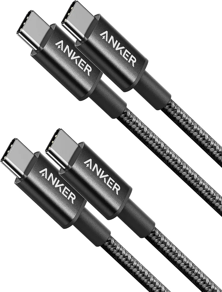 Anker USB C to USB C Cable, Type C 60W Fast Charging Cable  for iPhone 17/16 Series, iPad Mini 6 and More 