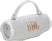 JBL Charge 6 Portable Waterproof Bluetooth Speaker with Power Bank and 28-Hour Battery - White