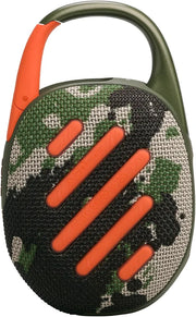 JBL Clip 5 Ultra-Portable Waterproof Bluetooth Speaker with 12-Hour Playtime and Auracast - Squad