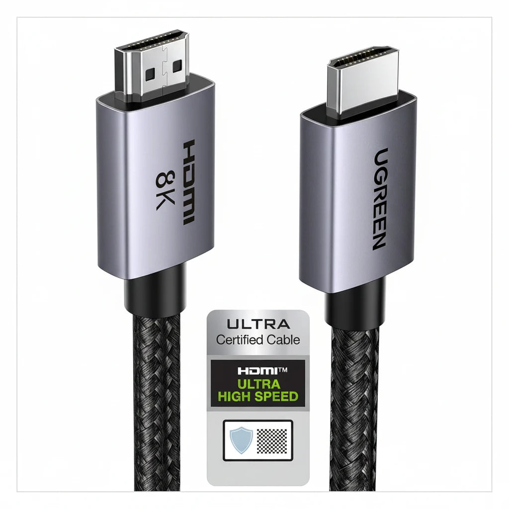 UGREEN 8K 4K HDMI 2.1 Cable Certified High-speed HDMI for PS5/Xbox 2M