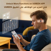 UGREEN Dots Wireless Earbuds, In Ear Headphones Wireless Bluetooth