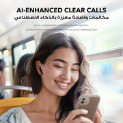 Soundcore K20i by Anker, Semi-in-Ear Earbuds, Bluetooth Wireless, 36H Playtime, Fast Charge, Clear Sound, Comfortable Fit, ENC 2-Mic Clear Calls, Custom EQ, IPX5, Bluetooth 5.3, App Control 