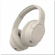 Belkin SoundForm Surround Bluetooth Over-Ear Headphones, Environmental Noise Cancelling Headphones, Wireless with 60H Playtime & Soft Ear Cups for iPhone, Galaxy, iPad, Travel, Home, or Office - Sand