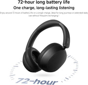 Xiaomi Redmi Buds 5 Pro Wireless Headphones with 42dB ANC, Bluetooth 5.4, and 72-Hour Battery Life - Black