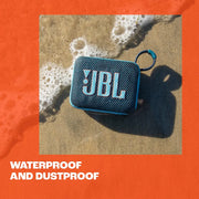 JBL GO 4 Ultra-Portable Bluetooth Speaker with Auracast, 15-Hour Playtime, and Sleek Black Design