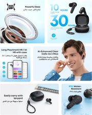 Soundcore by Anker P20i True Wireless Earbuds with 10mm Drivers, Enhanced Bass, and 30-Hour Playtime