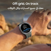 Samsung Galaxy Watch Ultra2 Titanium Silver, 47mm, Bluetooth, Rugged Luxury design, 800 mAh Battery, Fast Charging,Energy Score, 2 Years Manufacturer Extended Warranty 