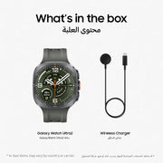 Samsung Galaxy Watch Ultra2 Titanium Silver, 47mm, Bluetooth, Rugged Luxury design, 800 mAh Battery, Fast Charging,Energy Score, 2 Years Manufacturer Extended Warranty 