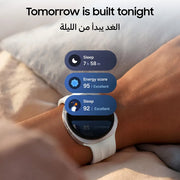 Samsung Galaxy Watch9 Graphite,44mm,Bluetooth, Slimness,Comfort fit,Signature Cushion Design,Personalized Sleep Experience, Health Coaching, 2 Years Extended Warranty 