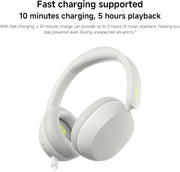 Xiaomi Redmi Buds 5 Pro Wireless Headphones with 42dB ANC, Bluetooth 5.4, and 72-Hour Battery Life - White