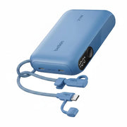 Belkin BoostCharge 10000mAh Power Bank with Digital Battery Display - Blue