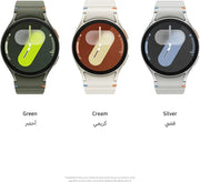 Samsung Galaxy Watch7 Smartwatch, Silver, 44mm, LTE, Sleep Coaching, Fitness Tracker 